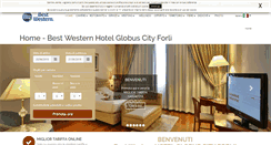 Desktop Screenshot of hotelglobuscity.com